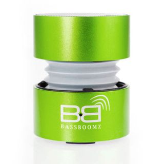 BassBoomz High Performance Portable Bluetooth Speaker   Green      Electronics