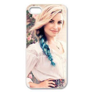 Custom Demi Lovato Personalized Cover Case for iPhone 5 5S LS 778 Cell Phones & Accessories