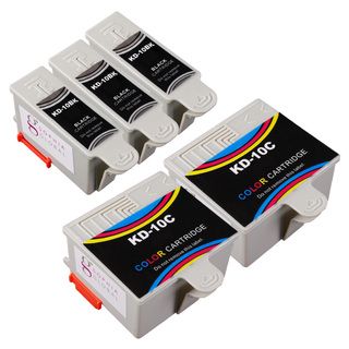 Sophia Global Compatible Ink Cartridge Replacement For Kodak 10xl B (3 Black, 2 Color)