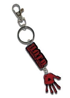 High School of The Dead Logo and Bloody Hand Keychain GE 4740 Toys & Games