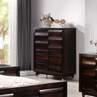 Global Furniture Usa Hampton Antique Mahogany Chest Mahogany Size 5 drawer