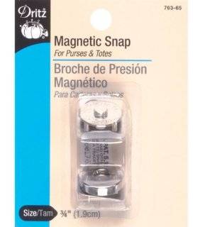  Dritz Magnetic Snap   Nickel   3/4"