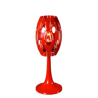 Varaluz Masquerade 1 light Radioactive Tangerine Table Lamp