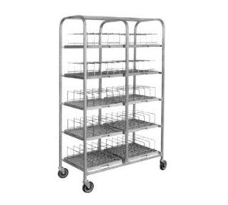 Dinex DXIRDSD780 Dome Storage Cart w/ Wash Racks For 7 in Covers, 80 Capacity, Each Kitchen & Dining