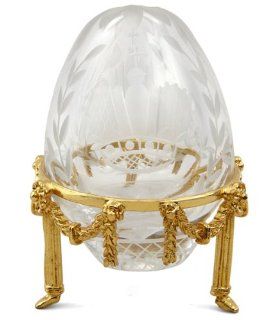 Shop Faberge St. Petersburg Crystal Petite Egg Collection Clear Crystal Eggs Imperial Crown Egg at the  Home Dcor Store. Find the latest styles with the lowest prices from FABERGE