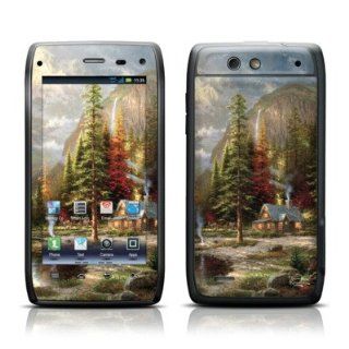 Mountain Majesty Design Protective Skin Decal Sticker for Motorola Droid 4 Cell Phone Cell Phones & Accessories