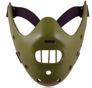 The Silence of the Lambs Movie Hannibal Lecter Army Green Resin Mask Collectable Toys & Games