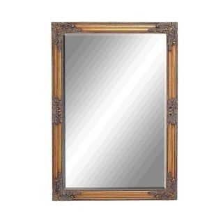 Beveled Mirror In Intricate Baroque Style Accents