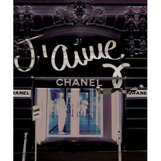 Oliver Gal 31 Rue Cambon Graphic Art on Canvas 10050 Size 17 x 20
