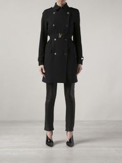 Versace Collection Belted Waist Trench Coat   David Lawrence