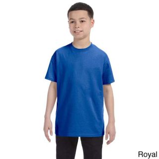Fruit Of The Loom Fruit Of The Loom Youth 50/50 Blend Best T shirt Blue Size L (14 16)