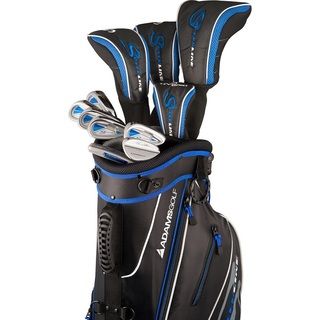 Adams Golf Mens Speedline Complete Set Golf Clubs With Bag