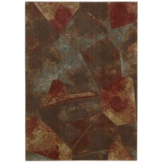Nourison Somerset Multicolor Abstract Design Rug (36 X 56)
