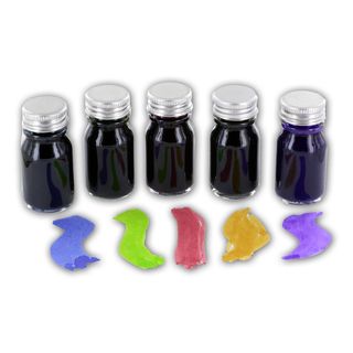 J. Herbin Scented Ink Sample Bottles 10 Ml Assorted Scents, Pack Of 5 (h120 02)