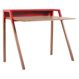 Blu Dot Cant Writing Desk CT1 DESKWL Color Red