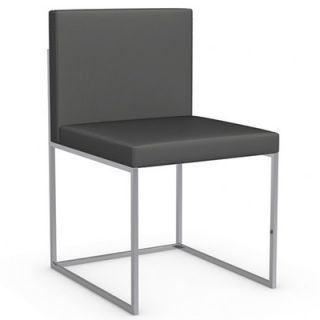 Calligaris Even Plus Chair CS/1295 LH_P Seat Finish Taupe, Frame Finish Chr