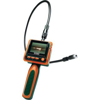 Extech Boresope Inspection Camera — 17mm Diameter Camera Head, 39in.L Flexible Gooseneck Cable, Model# BR70  Scopes