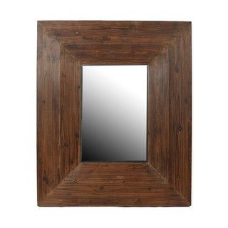Privilege Reclaimed Wood Wall Mirror