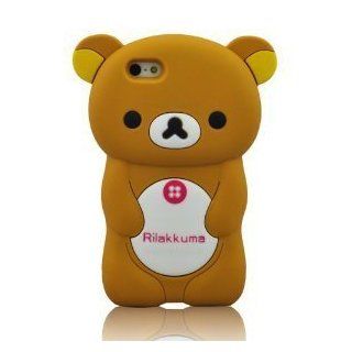 I Need 3D Cartoon Lazy Relax Bear Soft Silicone Case Cover for iPhone 4G 4GS 4 with 3D Stylus Pen Cell Phones & Accessories