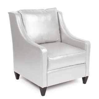 Howard Elliott 831 788 Shimmer Side Car Chair, Mercury   Living Room Chairs