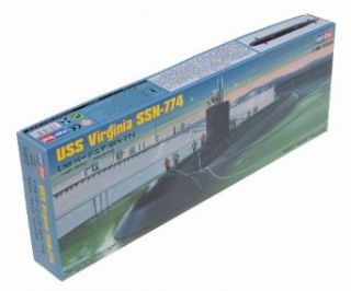 Hobby Boss USS Virginia SSN 774 Boat Model Building Kit Toys & Games