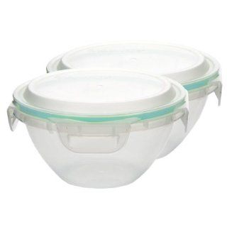 SNAPWARE 2 pc Airtight Nesting Bowl Food Storage Container Set Kitchen & Dining