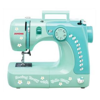 Hello Kitty Sewing Machine   Green (11706)
