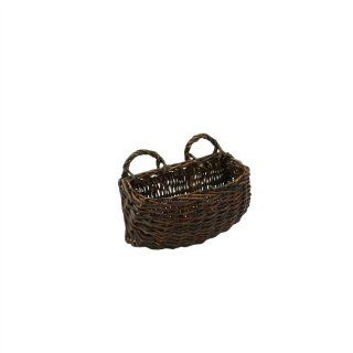Willow Rectangle Wall Basket   Sm   Home Storage Baskets
