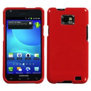 Asmyna SAMI777HPCSO060NP Premium Durable Protective Case for Samsung Galaxy S II/SGH i777   1 Pack   Retail Packaging   Flaming Red Cell Phones & Accessories