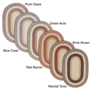 Breckenridge Multicolored Indoor/ Outdoor Braided Rug (6 X 9)