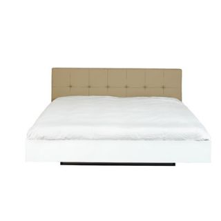 Tema Float Bed with Upholstered Headboard with Mattress Support 9500.758