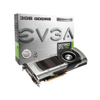 EVGA GeForce GTX780 3GB GDDR5 384bit, Dual Link DVI I, DVI D, HDMI,DP, SLI Ready Graphics Card (03G P4 2781 KR) Computers & Accessories
