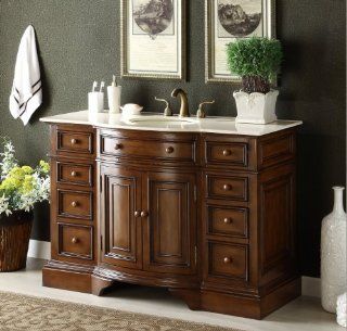 Shop 51" Stunting design Kensington Bathroom Vanity   Model 31331M at the  Furniture Store. Find the latest styles with the lowest prices from Chans Furniture