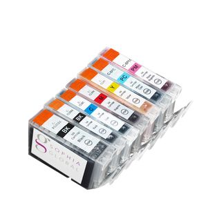 Sophia Global Compatible Ink Cartridge Replacement For Pgi 5 Cli 8 (7 Pack)