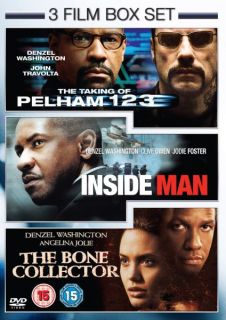 Taking of Pelham 1,2,3 / Inside Man / The Bone Collector      DVD