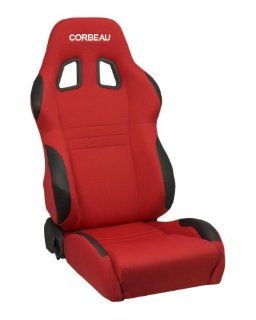 Shop Corbeau A4 Reclining Seat Black Cloth Wide See Extended Information # 60091W at the  Furniture Store. Find the latest styles with the lowest prices from Corbeau