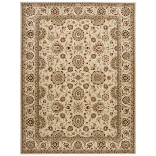 Nourison Persian Crown Ivory Rug (93 X 129)