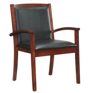 Bently Cherry Frame Upholstered Guest Chair