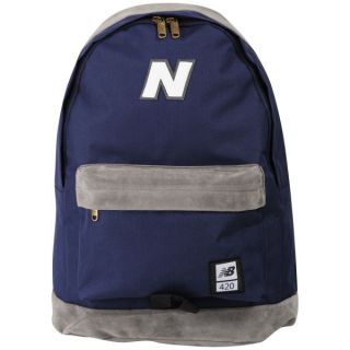New Balance 420 Backpack   Navy/Grey      Mens Accessories