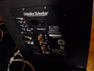 Definitive Technology SC4000 Subwoofer   Black Electronics