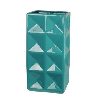 Privilege Turquoise Ceramic Vase