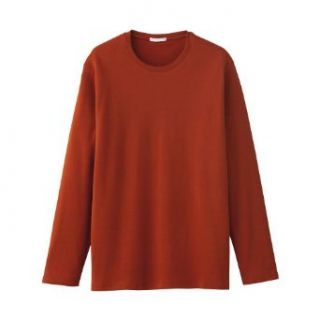 Long Sleeve Men's T shirt Burnt Orange / Brick / Burgundy Size XXL by Gap at  Mens Clothing store