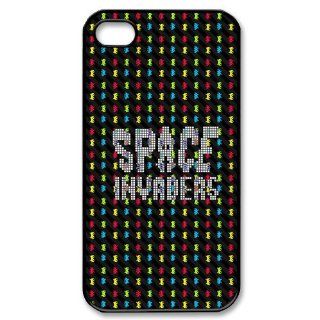 Space Invaders Iphone 4 4S Case Arcade Video Game Vintage Cases Cover Cool at abcabcbig store Cell Phones & Accessories