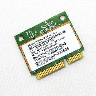 for HP Broadcom BCM4313 Mini PCIe 802.11n Bluetooth BCM94313HMGB 600370 001 Wifi Half 2.4 GHz 802.11b/g/n Computers & Accessories