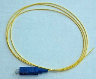 AIR802 SC Simplex Fiber Optic Pigtail Cable   Singlemode 9/125 Micron   LSZH Yellow 0.9mm Jacket   1.5 Meters (4.92 Feet) Electronics