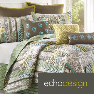 Echo Brand Boho Chic Coverlet With Optional Sham Separates