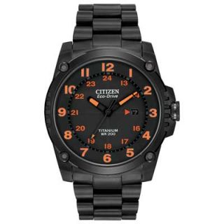 Mens Citizen Eco Drive™ Super Titanium Watch (Model BJ8075 58F