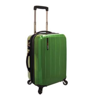 Travelers Choice Green Rochester Polycarbonate 21 inch Hardside Carry On Spinner Upright