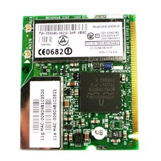 Broadcom BCM94309MP 802.11 A/B/G Mini PCI Wireless Card TM1450 Computers & Accessories