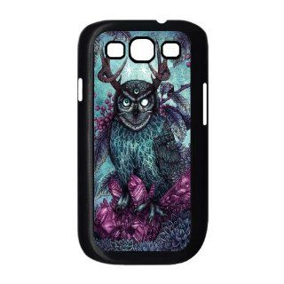 Hipster Owl Case Cover Skin for Samsung Galaxy S3 I9300 with retail packages Free Screen protector Cell Phones & Accessories